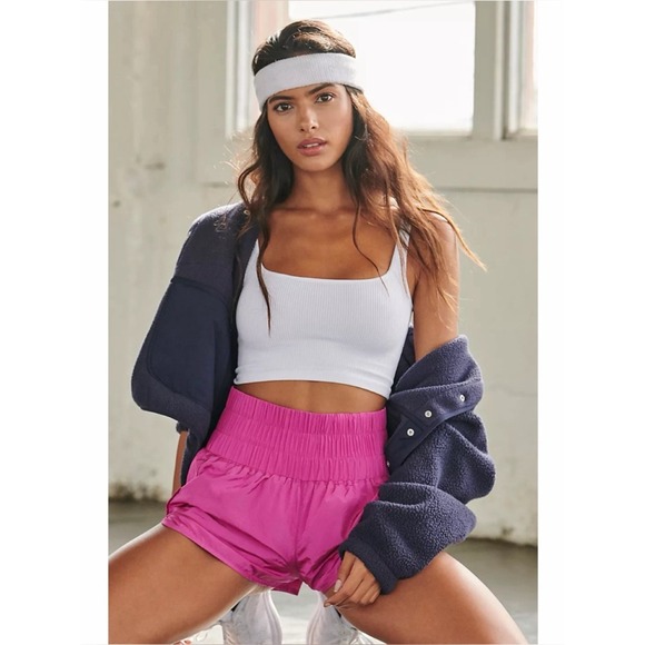 Free People Pants - Free People Movement The Way Home Shorts Vivacious Violet‎ Medium NWOT